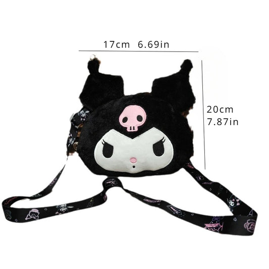 Kulomi Bag Girls Purse Crossbody Bag Puffy Bag Children's Doll Store Small Change Sanrio Bag