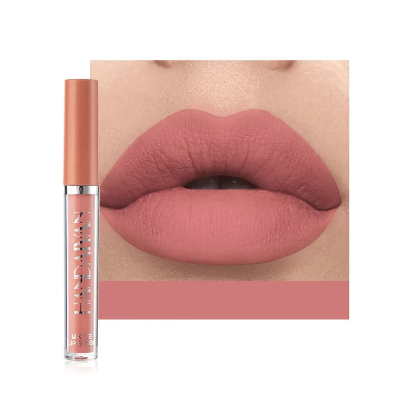 HANDAIYAN Matte Lipstick Set – 1/6 PCS Waterproof, Long Lasting & Non-Stick