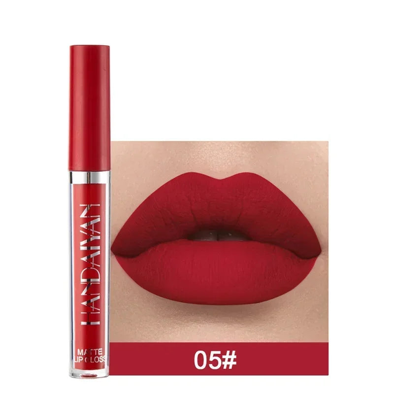 HANDAIYAN Matte Lipstick Set – 1/6 PCS Waterproof, Long Lasting & Non-Stick