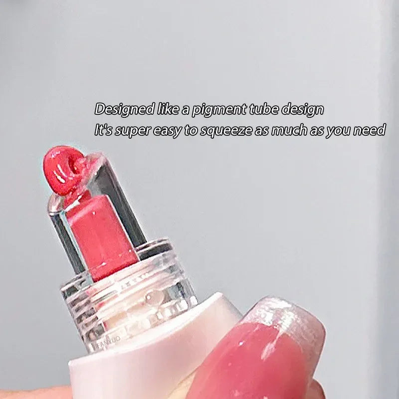 Korean Lip Gloss – Crystal Jelly Liquid, Plumping & Moisturizing Lipstick