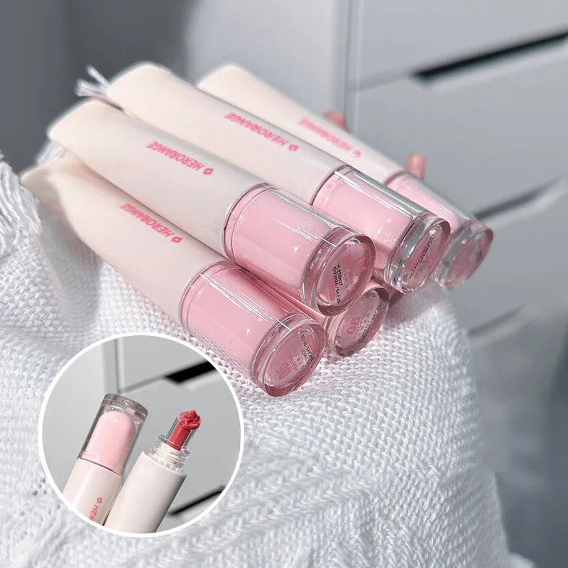 Crystal Jelly Lip Gloss Mirror Water Liquid Lipstick Moisturizing Long Lasting Sexy Red Lip Plumper Makeup Tint Korean Cosmetics