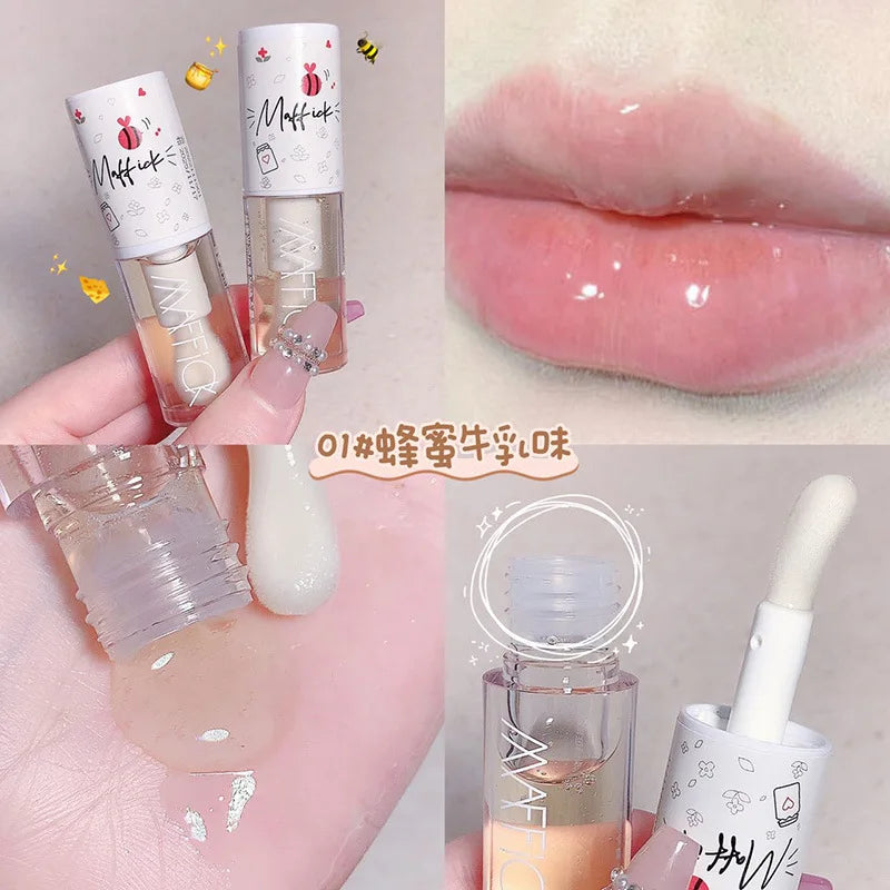 Korean Beauty Lip Gloss – Moisturizing Ink Jelly Balm for Shiny Lips