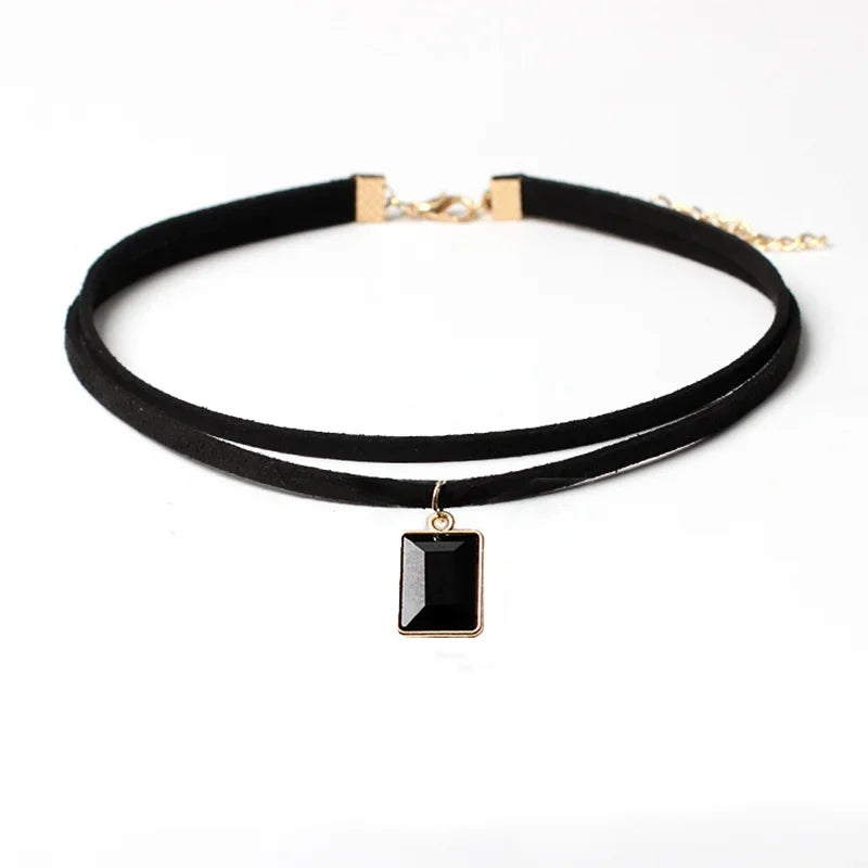 Women’s Gothic Velvet Necklace – Sexy Korean Fashion Lace Choker