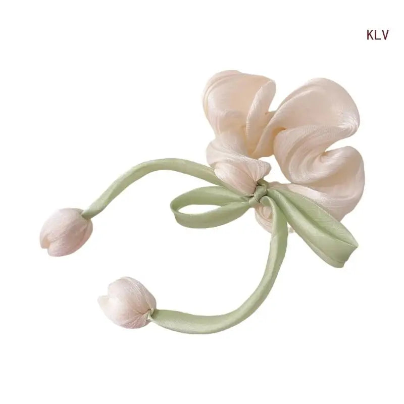 Fashionable Flower Fabric Hair Clip Uniuqe Headwear Hair Accessory Hiarpin For Adding Sophistication To Your Look