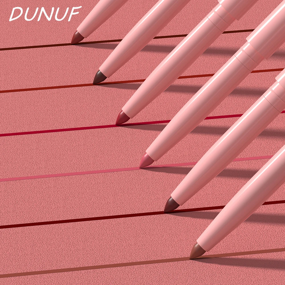Matte Lip Liner Pencil Set (6 Colors) – Waterproof, Sweatproof & Easy Glide