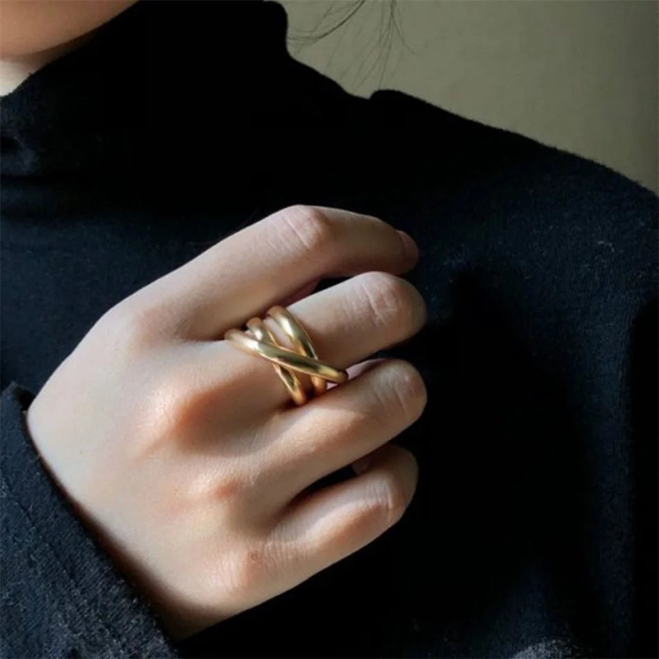 Fashion Ring 316L Stainless Steel Ring Anillo Ringen Mujer Women Rings Bague Couple Matching Jewlery Fashion Gifts Do not fade
