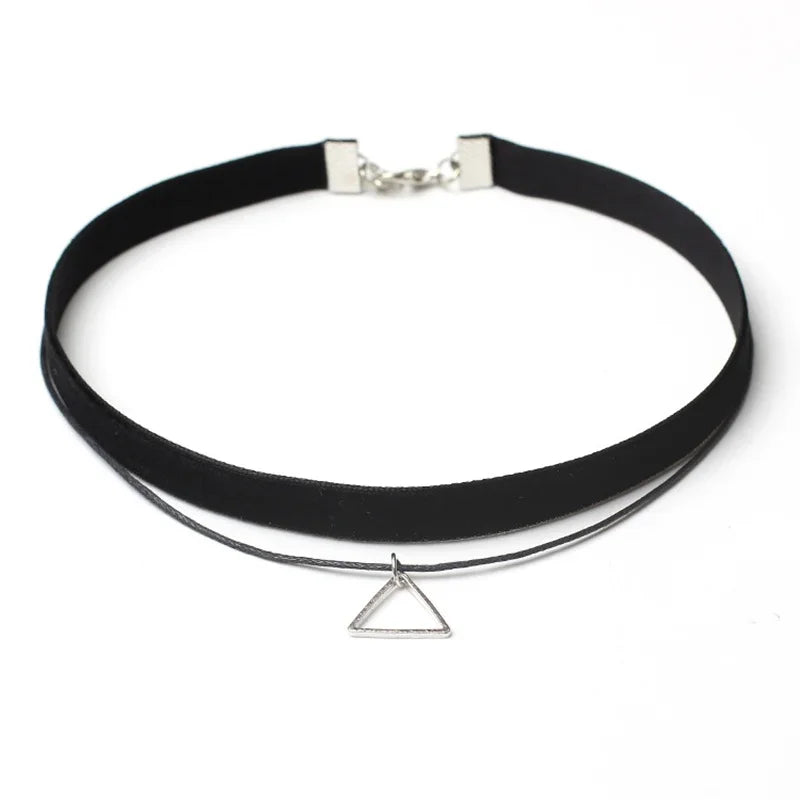 Women’s Gothic Velvet Necklace – Sexy Korean Fashion Lace Choker