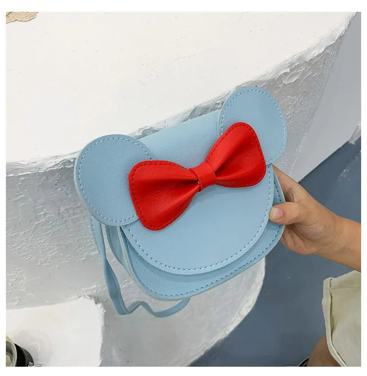 Disney Cartoon Messenger Bag Cute Mouse Mouse Styling Mini Shoulder Bags for Girls Fashion Small Crossbody Bag