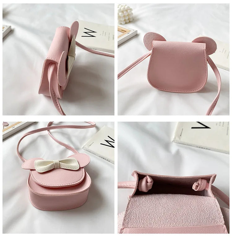Disney Cartoon Messenger Bag Cute Mouse Mouse Styling Mini Shoulder Bags for Girls Fashion Small Crossbody Bag