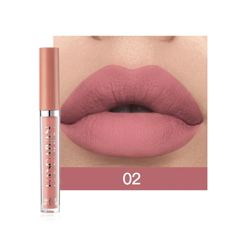 HANDAIYAN Matte Lipstick Set – 1/6 PCS Waterproof, Long Lasting & Non-Stick