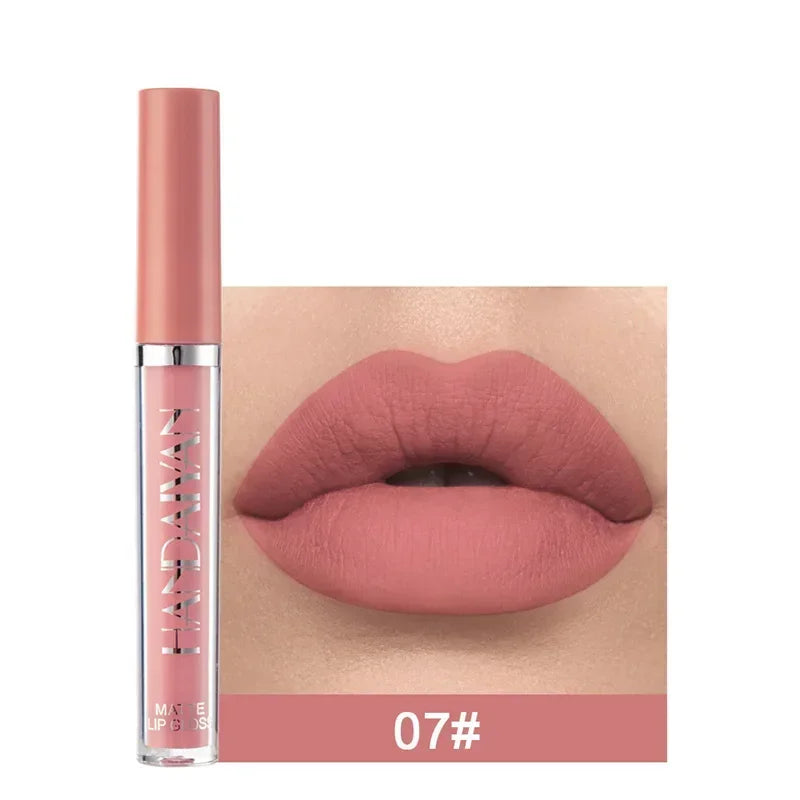 HANDAIYAN Matte Lipstick Set – 1/6 PCS Waterproof, Long Lasting & Non-Stick