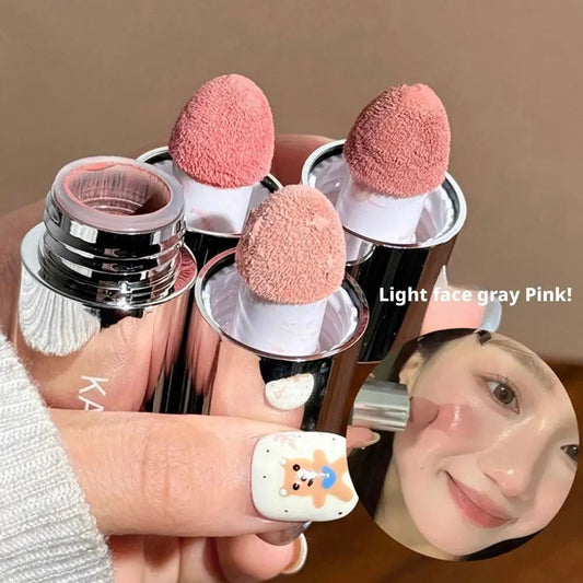 Liquid Blusher Face Contour Highlight Eye Shadow Stick Creamy All-in-one Makeup Waterproof Face Silky Texture Blush W0N3