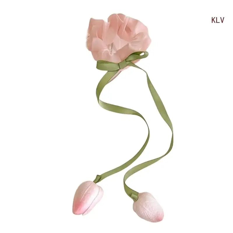 Fashionable Flower Fabric Hair Clip Uniuqe Headwear Hair Accessory Hiarpin For Adding Sophistication To Your Look