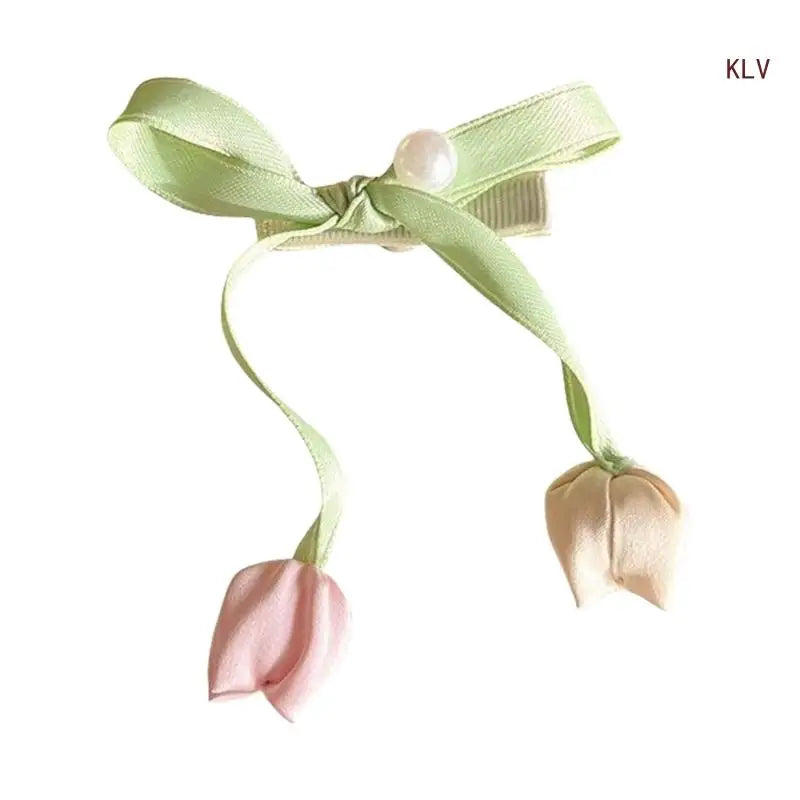 Fashionable Flower Fabric Hair Clip Uniuqe Headwear Hair Accessory Hiarpin For Adding Sophistication To Your Look