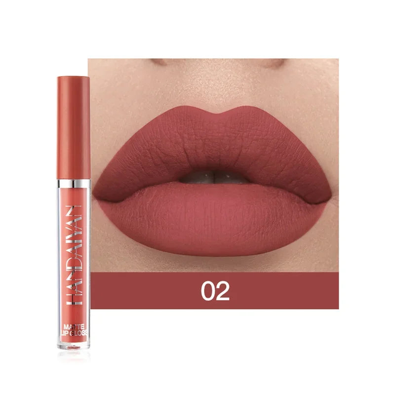 HANDAIYAN Matte Lipstick Set – 1/6 PCS Waterproof, Long Lasting & Non-Stick
