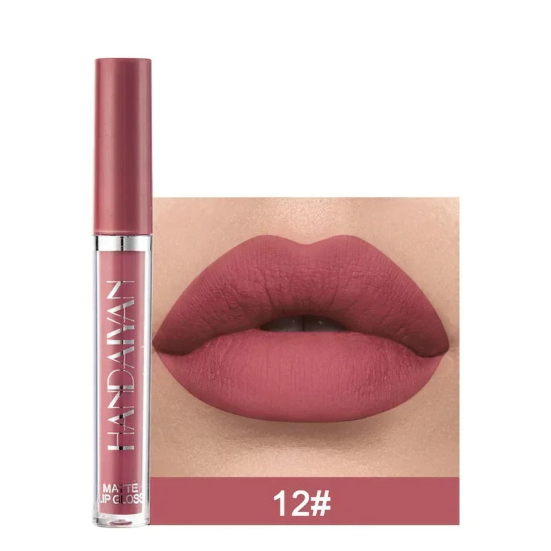 HANDAIYAN Matte Lipstick Set – 1/6 PCS Waterproof, Long Lasting & Non-Stick