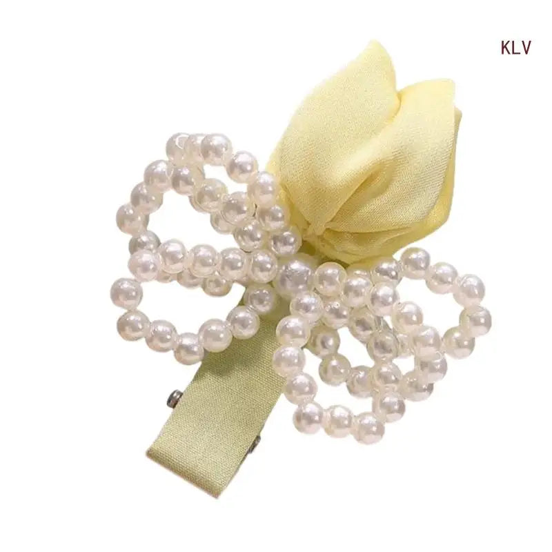 Fashionable Flower Fabric Hair Clip Uniuqe Headwear Hair Accessory Hiarpin For Adding Sophistication To Your Look