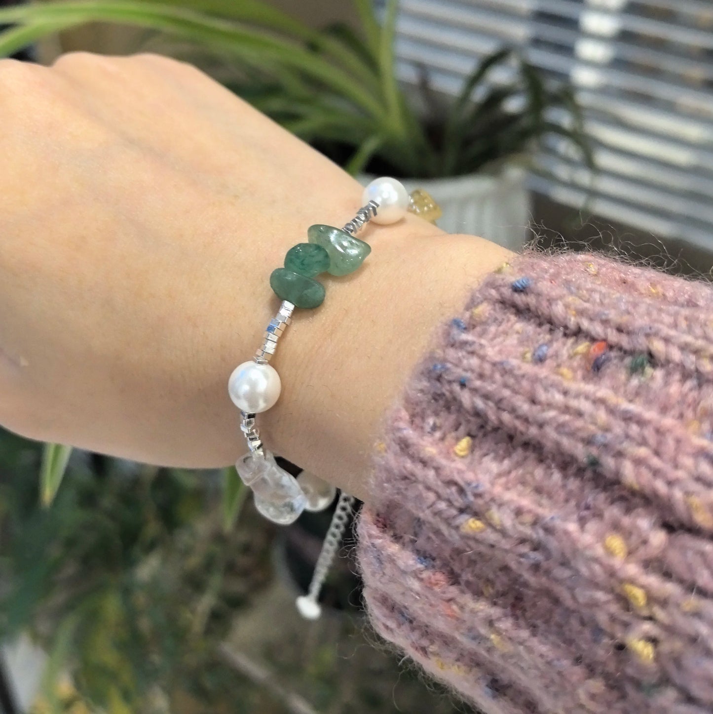 925 Sterling Silver Bracelet Bangle Simple Green Leaf Elegant Nature For Woman Girl Fashion Jewelry Gift Dropship Wholesale
