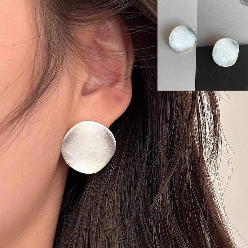 VENTFILLE 925 Sterling Silver Star & Moon Hoop Earrings for Women