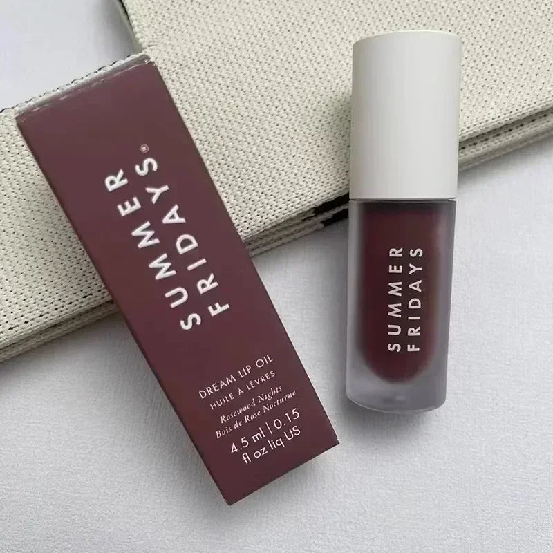 Summer Fridays Mini Set Lip Balm Vanilla Iced Coffee Lip Gloss Lip Balm Moisturizing Smooth Soft Lips Cosmetics Makeup Lip Care