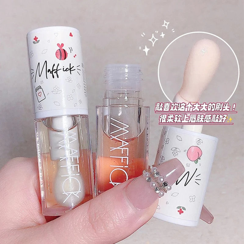 Korean Beauty Lip Gloss – Moisturizing Ink Jelly Balm for Shiny Lips