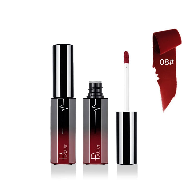 36 Colors Matte Liquid Lipstick Makeup Waterproof Lip Gloss Tint Brillo Labial Cosmetic Rouge A Levre Mat Lip Gloss