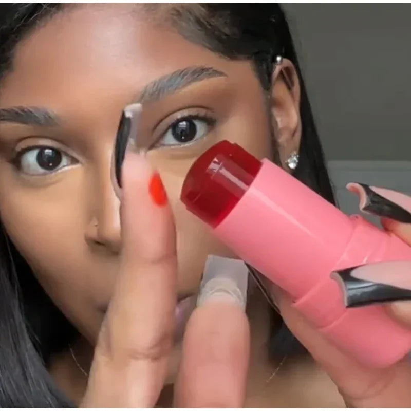 Moisturizing Jelly Tint Stick – Long Lasting 3-in-1 Blush & Lip Color
