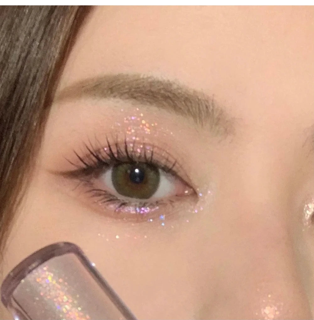 Liquid Eyeshadow Pearlescent Shimmer Silkworm Glitter Eyes Korean Makeup Fine Sparkling Eye Shadow Eyeliner Highlighter Cosmetic