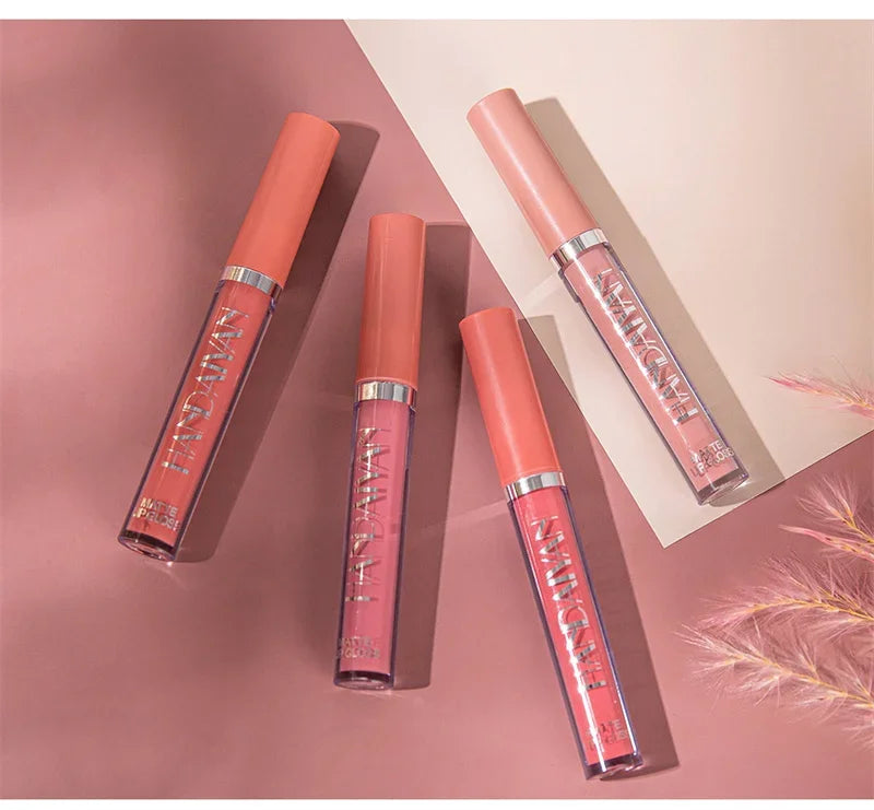 HANDAIYAN Matte Lipstick Set – 1/6 PCS Waterproof, Long Lasting & Non-Stick