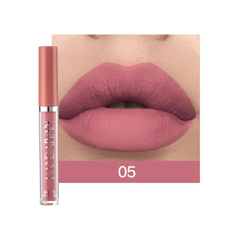 HANDAIYAN Matte Lipstick Set – 1/6 PCS Waterproof, Long Lasting & Non-Stick
