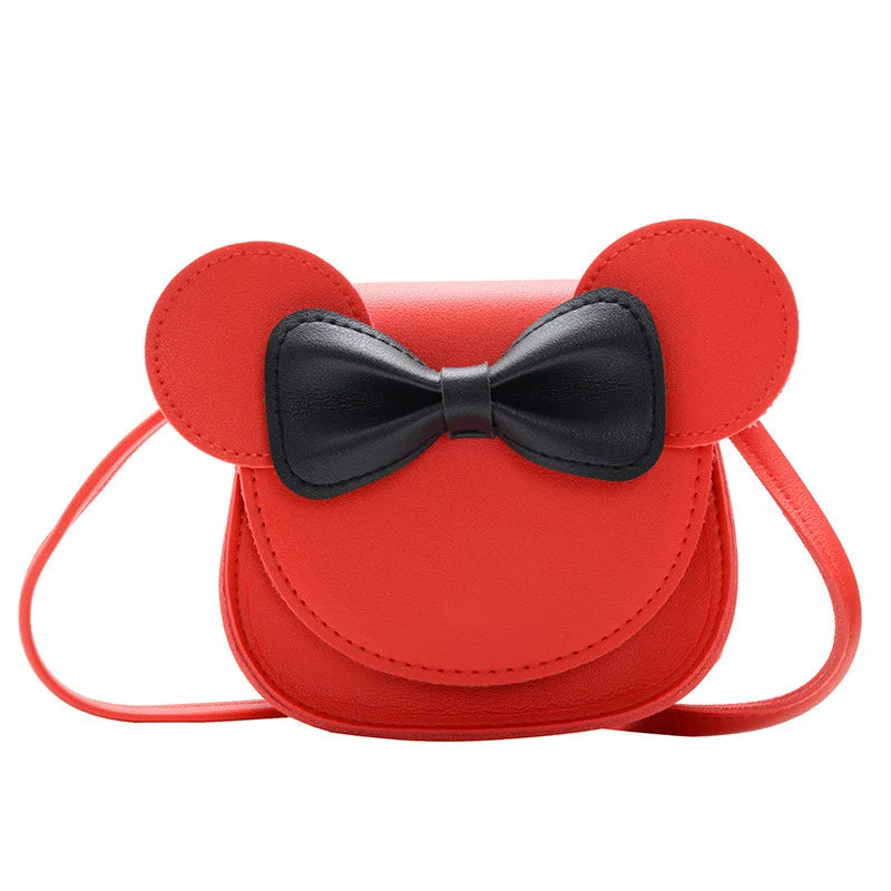 Disney Cartoon Messenger Bag Cute Mouse Mouse Styling Mini Shoulder Bags for Girls Fashion Small Crossbody Bag