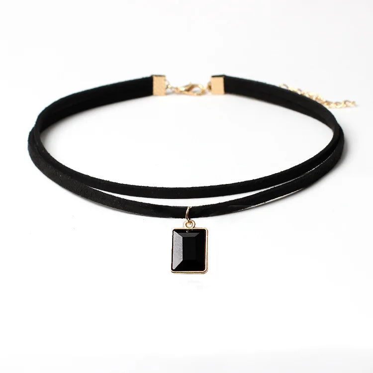 Women’s Gothic Velvet Necklace – Sexy Korean Fashion Lace Choker
