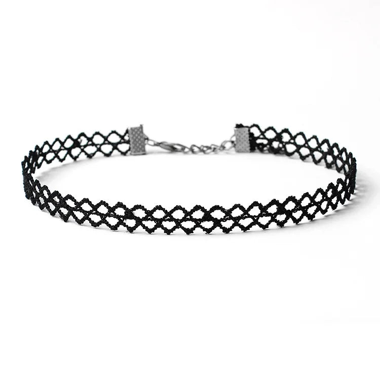 Women’s Gothic Velvet Necklace – Sexy Korean Fashion Lace Choker