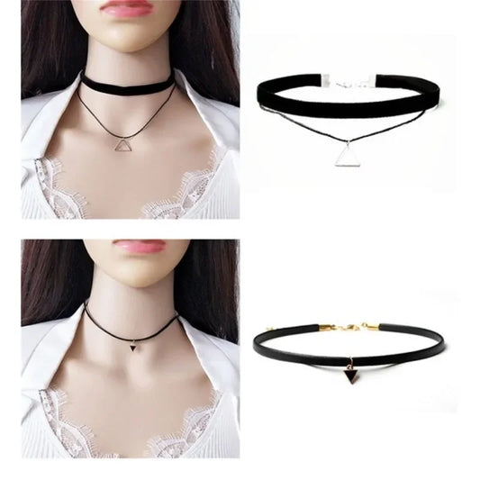 Women’s Gothic Velvet Necklace – Sexy Korean Fashion Lace Choker