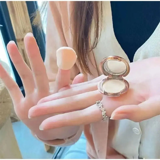 Mini Powder Makeup Setting Powder Sample Lasting Oil Control Waterproof Foundation Natural Brighten Skin Tone