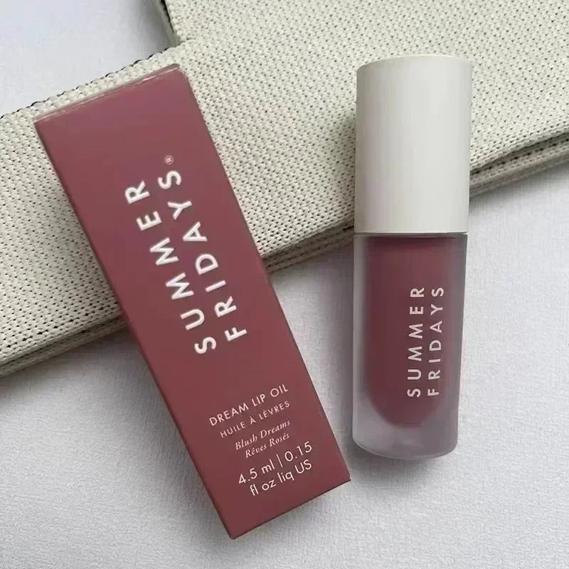 Summer Fridays Mini Set Lip Balm Vanilla Iced Coffee Lip Gloss Lip Balm Moisturizing Smooth Soft Lips Cosmetics Makeup Lip Care