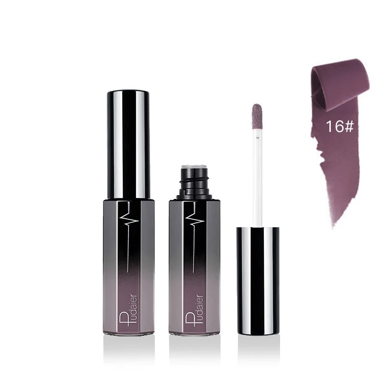 36 Colors Matte Liquid Lipstick Makeup Waterproof Lip Gloss Tint Brillo Labial Cosmetic Rouge A Levre Mat Lip Gloss