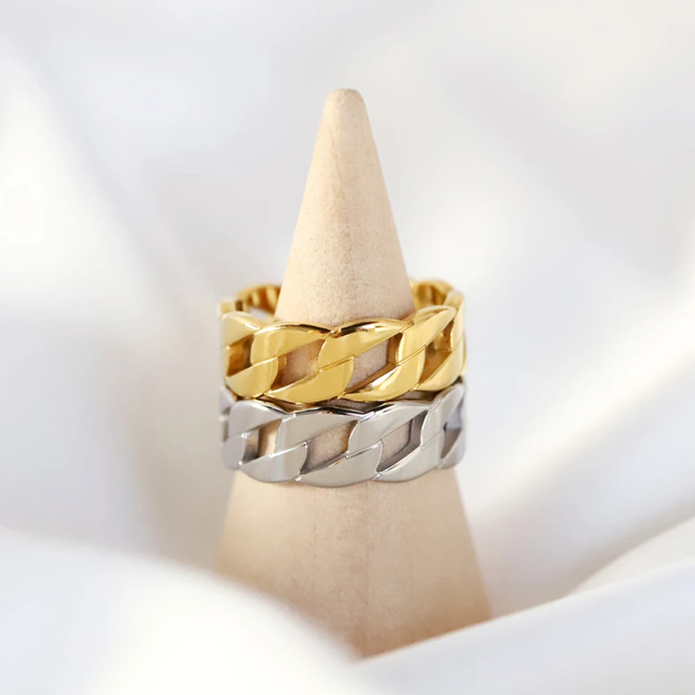 Fashion Ring 316L Stainless Steel Ring Anillo Ringen Mujer Women Rings Bague Couple Matching Jewlery Fashion Gifts Do not fade