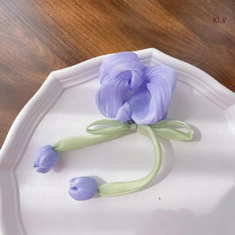 Fashionable Flower Fabric Hair Clip Uniuqe Headwear Hair Accessory Hiarpin For Adding Sophistication To Your Look