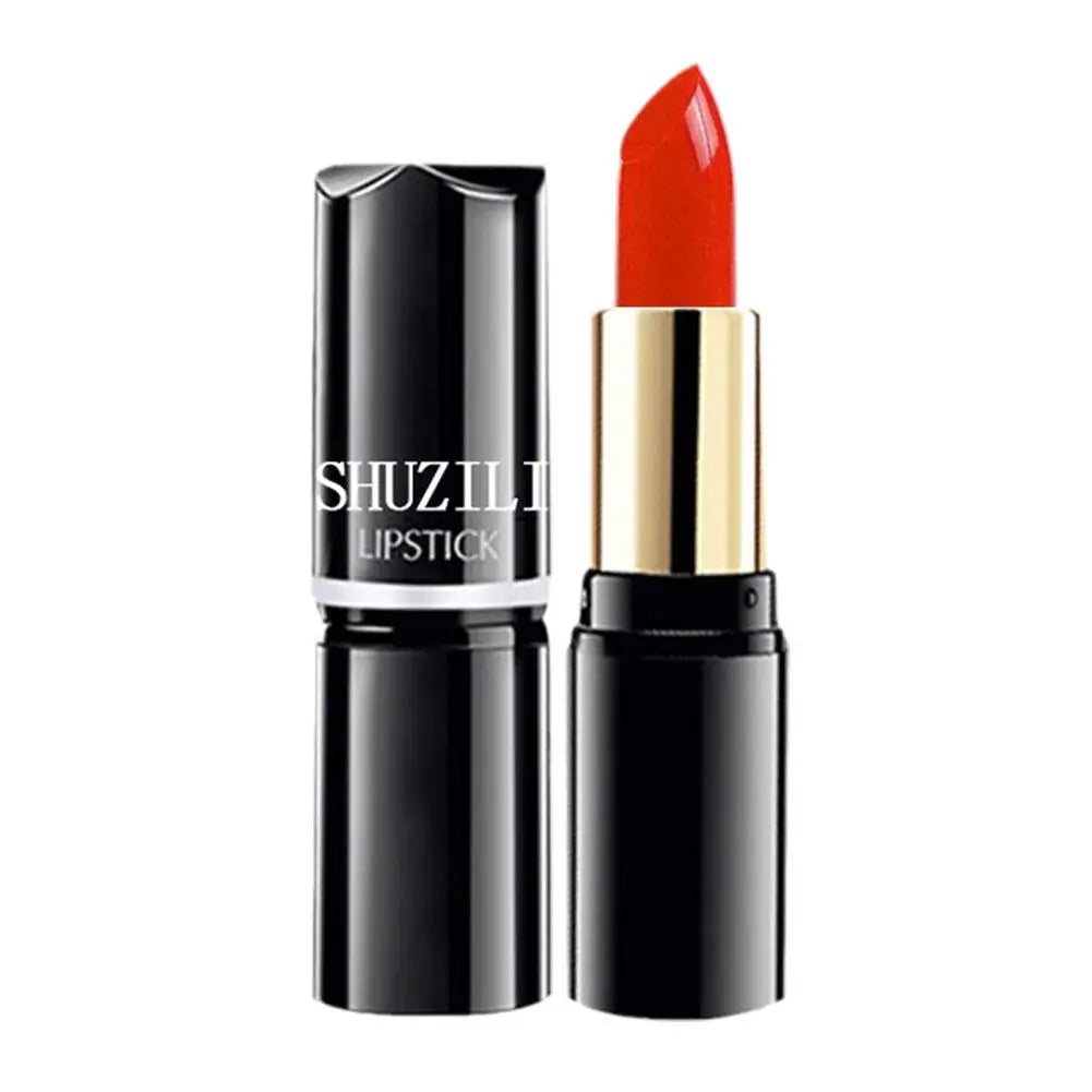 SHUZILI Moisturizing Lipstick Velvet High Quality Lipsticks Shiny Professional Korean Makeup Cosmetic For Lip Women