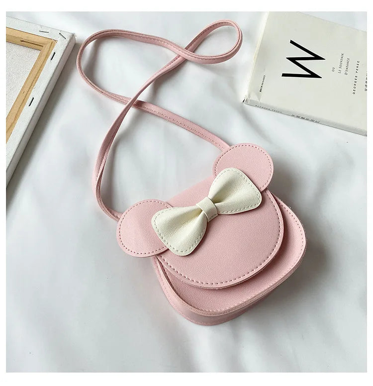 Disney Cartoon Messenger Bag Cute Mouse Mouse Styling Mini Shoulder Bags for Girls Fashion Small Crossbody Bag
