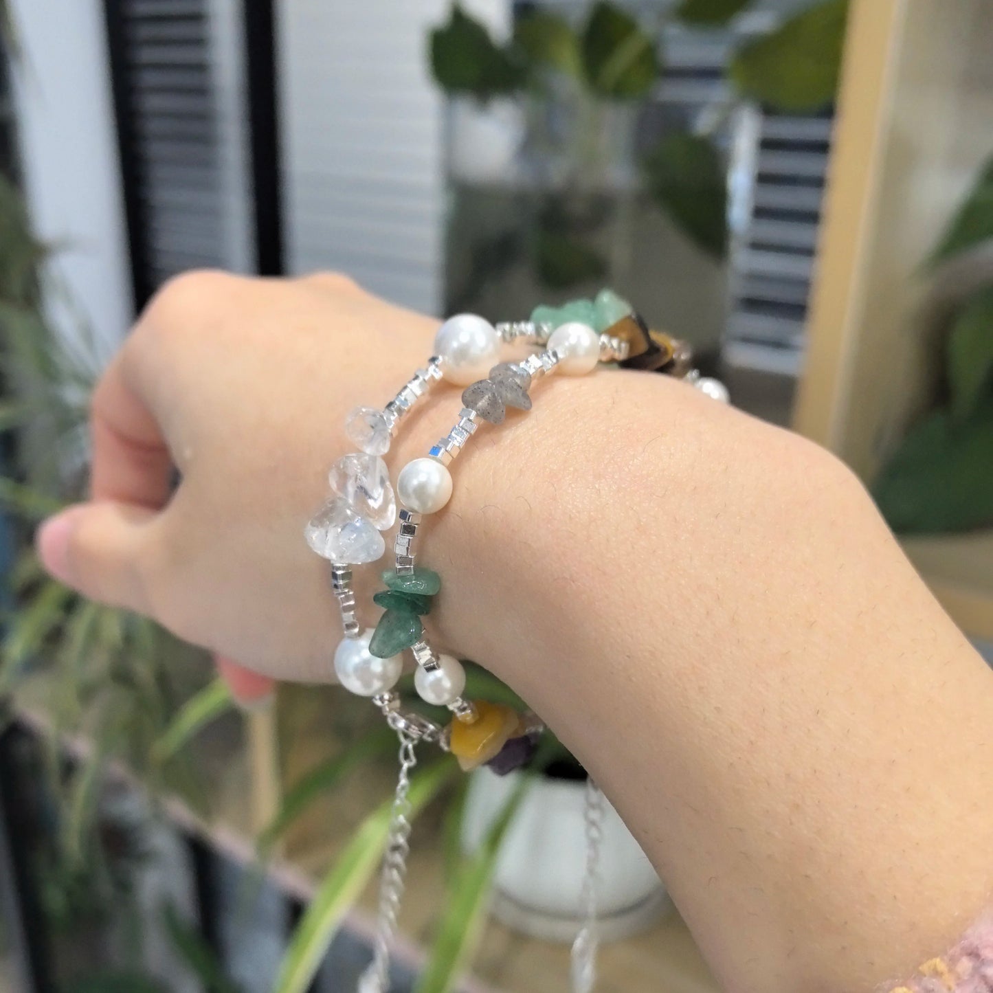 925 Sterling Silver Bracelet Bangle Simple Green Leaf Elegant Nature For Woman Girl Fashion Jewelry Gift Dropship Wholesale