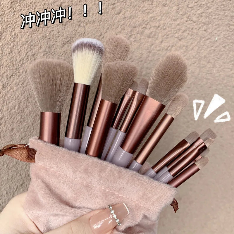 Makeup Brushes Set Eye Shadow Foundation Women Cosmetic Powder Blush Blending Beauty Make Up Tool