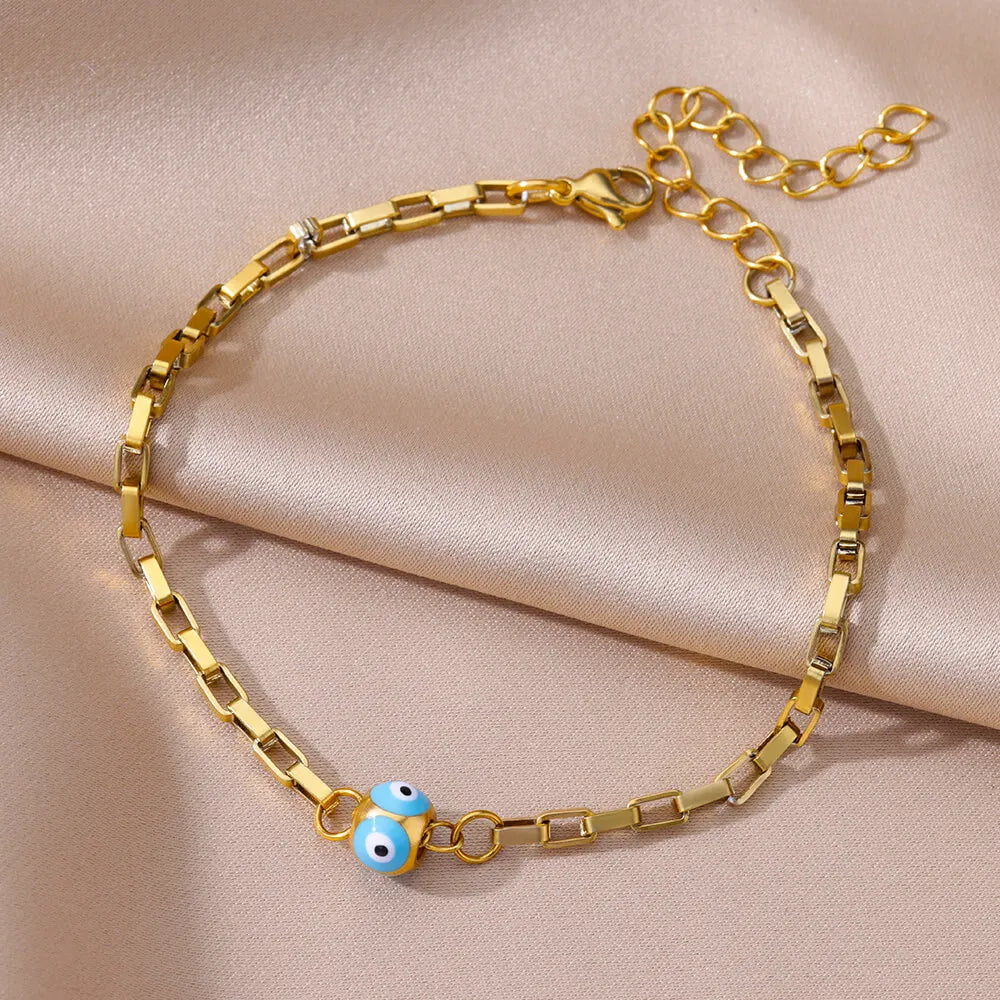 Anklets for women Foot bracelet women summer accessories Bracelet on the leg stainless steel ankle chain Jewelry