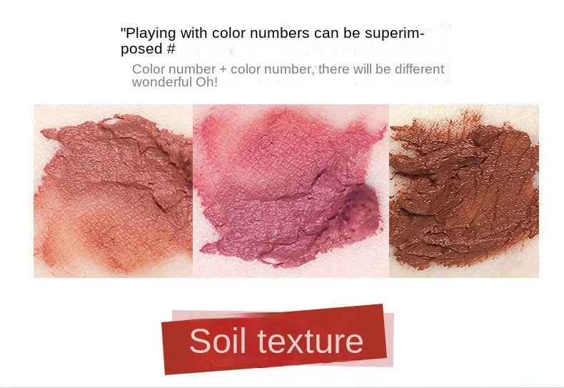Velvet Matte Lipstick Cream Sexy Red Lip Tint Moisturizing Long Lasting Lip Gloss Waterproof Makeup Korean Cosmetics 6 Color