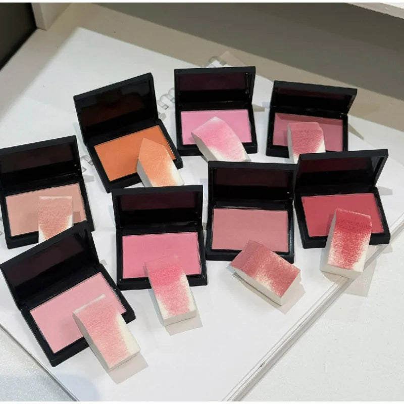 Silky Touch Powder Blusher Monochrome Korean Original Cosmetics Natural Makeup With Low Saturation Matte Makeup Rouge Pink