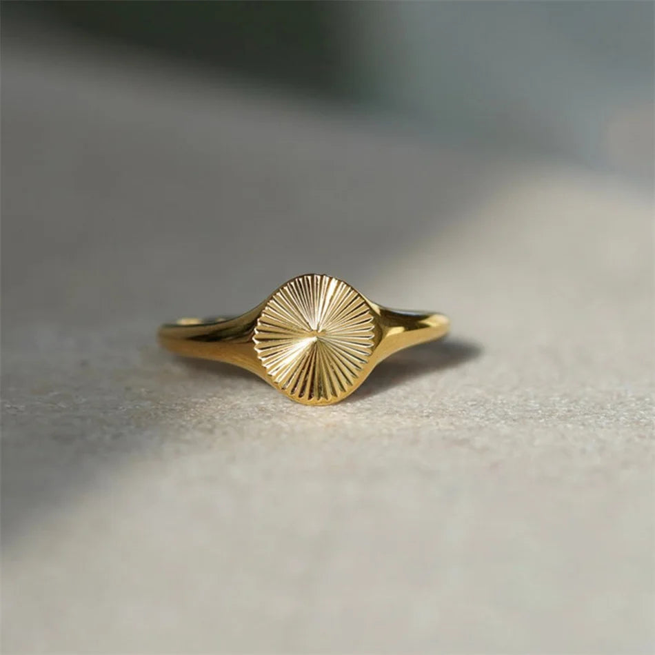 Fashion Ring 316L Stainless Steel Ring Anillo Ringen Mujer Women Rings Bague Couple Matching Jewlery Fashion Gifts Do not fade