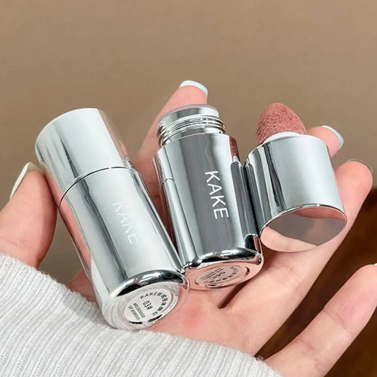 2 In1 Liquid Powder Blusher For Cheek Lip Makeup Matte Finish Glow Bloom Liquid Waterproof Highlighter Long Lasting Liquid Blush