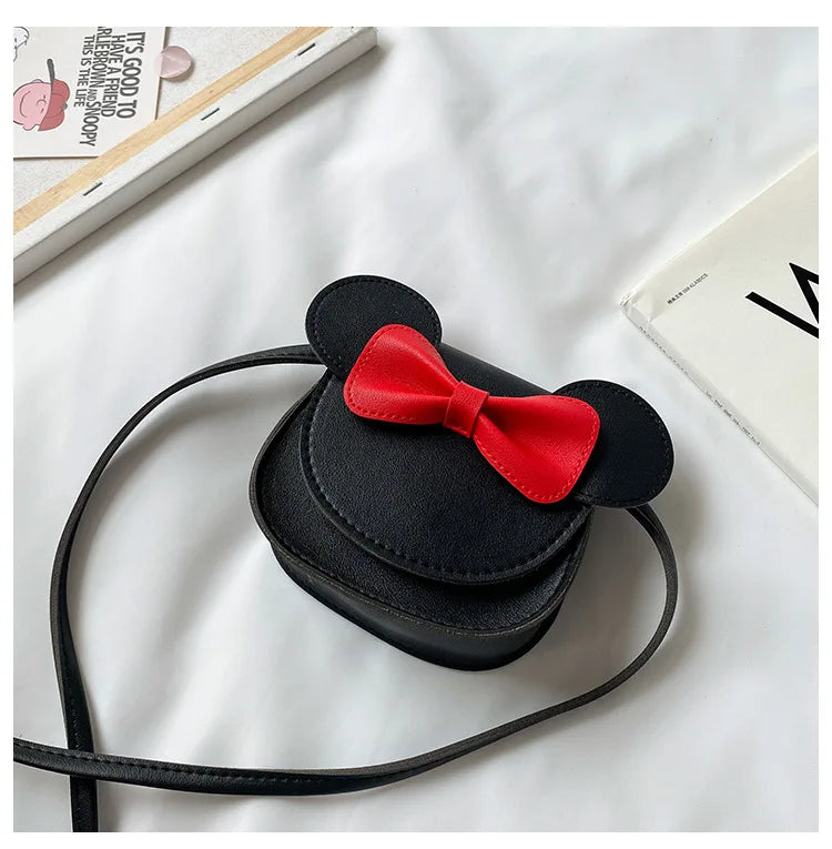 Disney Cartoon Messenger Bag Cute Mouse Mouse Styling Mini Shoulder Bags for Girls Fashion Small Crossbody Bag