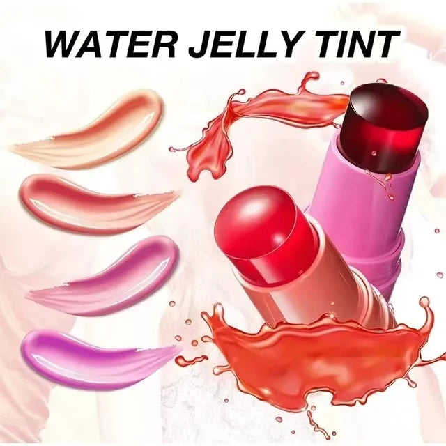Moisturizing Jelly Tint Stick – Long Lasting 3-in-1 Blush & Lip Color